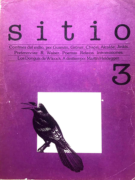 Tapa de SITIO n.º 3 (1983)